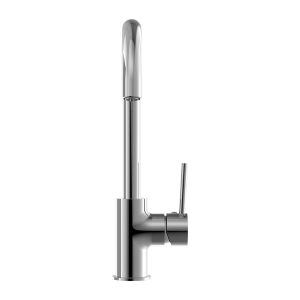 Nero Mixer Taps DOLCE KITCHEN MIXER GOOSENECK CHROME (NR250807CH)
