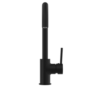 Nero Mixer Taps DOLCE KITCHEN MIXER GOOSENECK MATTE BLACK (NR250807MB)