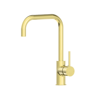 Nero Mixer Taps DOLCE KITCHEN MIXER SQUARE SHAPE BRUSHED GOLD (NR250806BG)