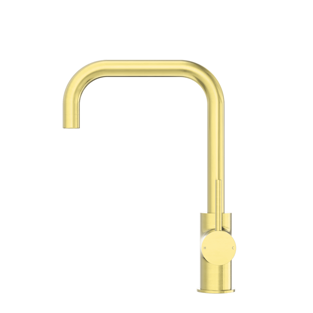 DOLCE KITCHEN MIXER SQUARE SHAPE BRUSHED GOLD (NR250806BG)