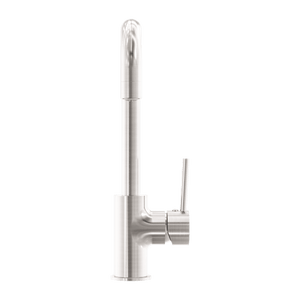 Nero Mixer Taps DOLCE KITCHEN MIXER SQUARE SHAPE BRUSHED NICKEL (NR250806BN)