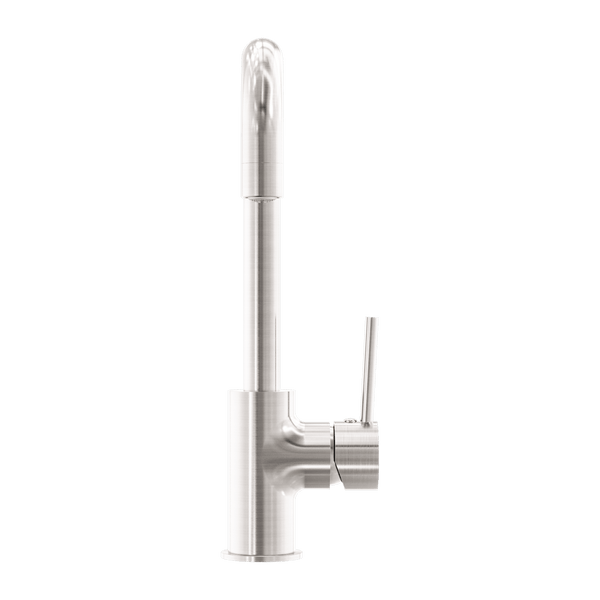 Nero Mixer Taps DOLCE KITCHEN MIXER SQUARE SHAPE BRUSHED NICKEL (NR250806BN)