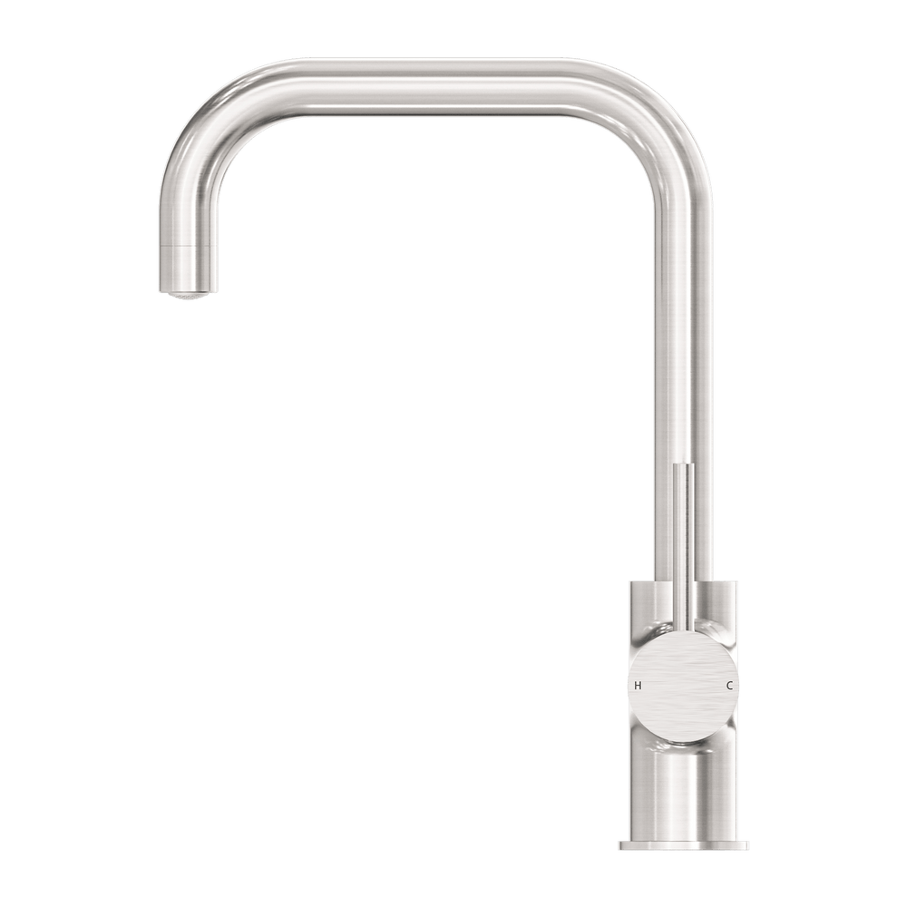 DOLCE KITCHEN MIXER SQUARE SHAPE BRUSHED NICKEL (NR250806BN)