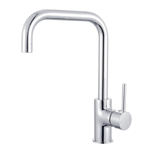 Nero Mixer Taps DOLCE KITCHEN MIXER SQUARE SHAPE CHROME (NR250806CH)