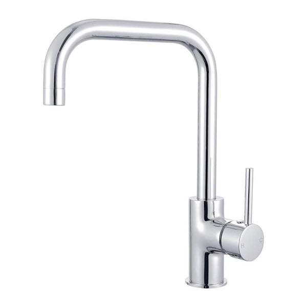 Nero Mixer Taps DOLCE KITCHEN MIXER SQUARE SHAPE CHROME (NR250806CH)