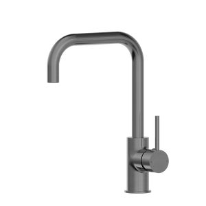Nero Mixer Taps DOLCE KITCHEN MIXER SQUARE SHAPE GUN METAL (NR250806GM)