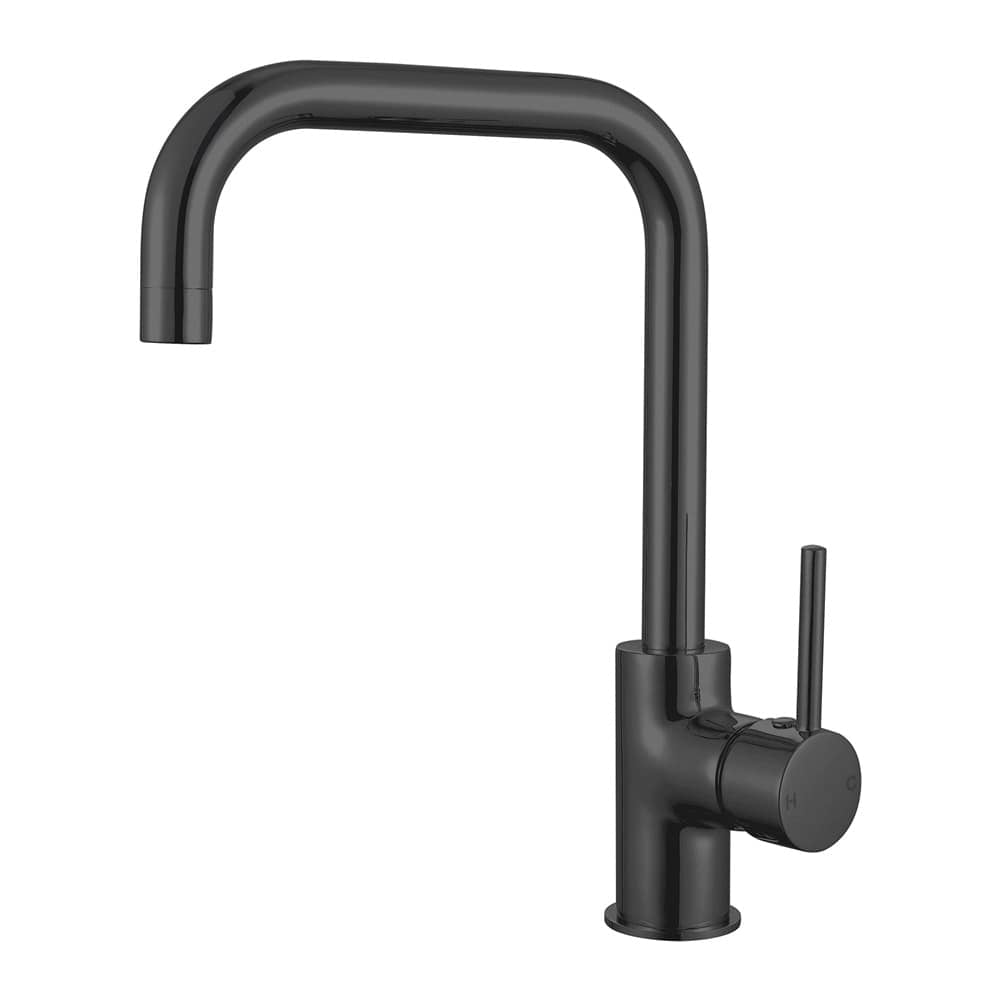Nero Mixer Taps DOLCE KITCHEN MIXER SQUARE SHAPE MATTE BLACK (NR250806MB)