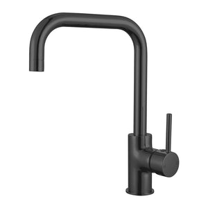 Nero Mixer Taps DOLCE KITCHEN MIXER SQUARE SHAPE MATTE BLACK (NR250806MB)