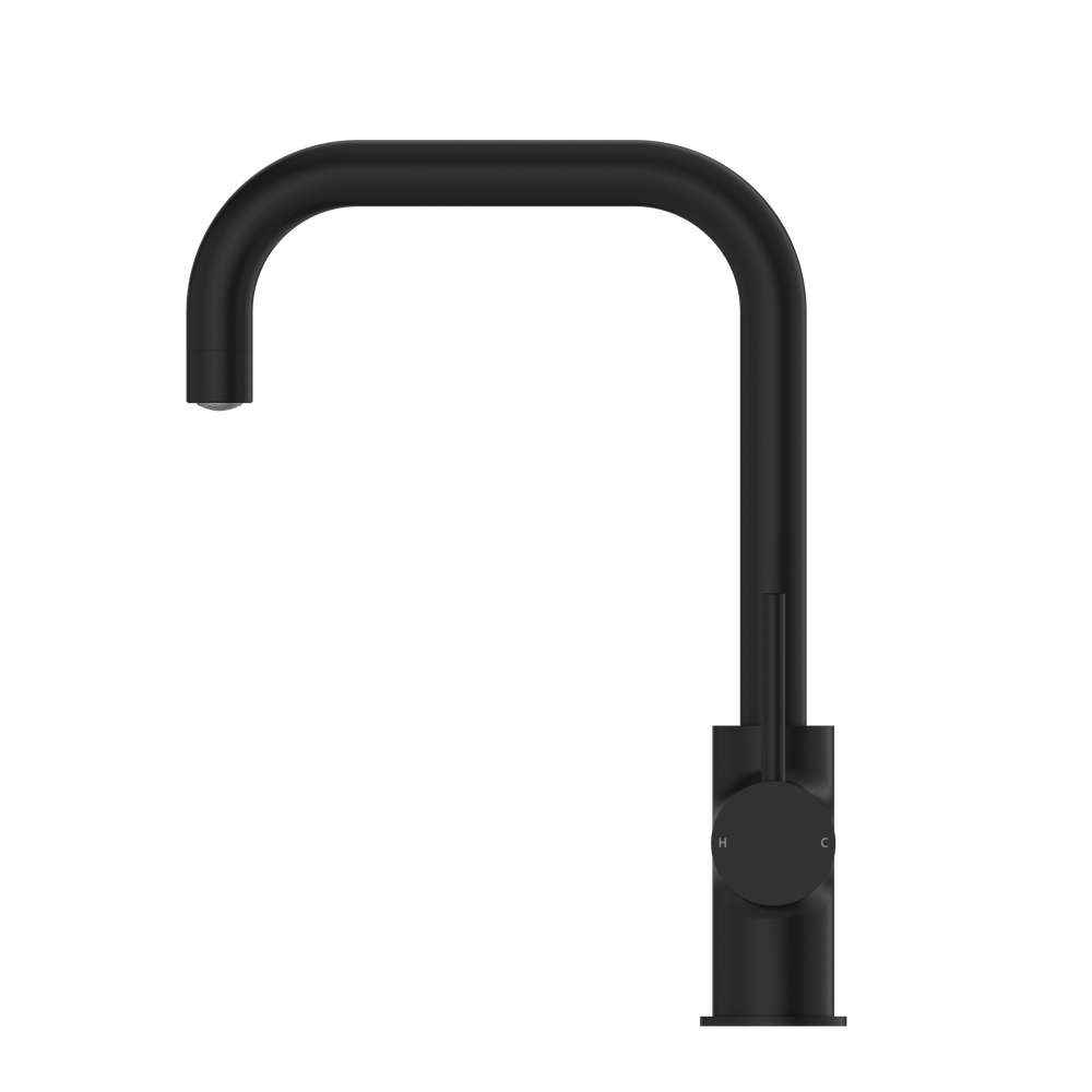 DOLCE KITCHEN MIXER SQUARE SHAPE MATTE BLACK (NR250806MB)