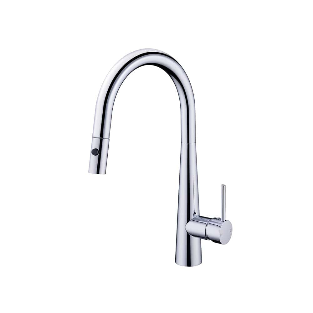 Nero Mixer Taps DOLCE PULL OUT SINK MIXER WITH VEGIE SPRAY FUNCTION CHROME (NR581009cCH)