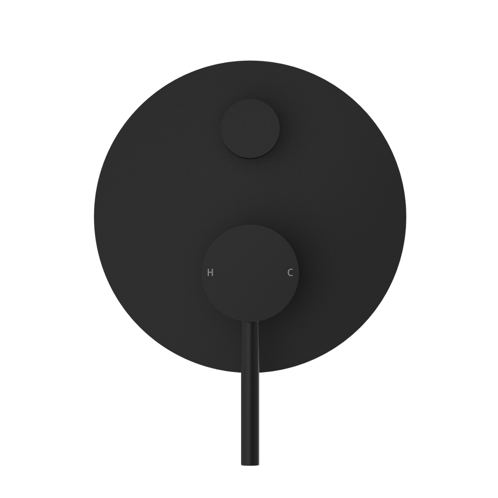 DOLCE SHOWER MIXER WITH DIVERTOR MATTE BLACK (NR250811AMB)