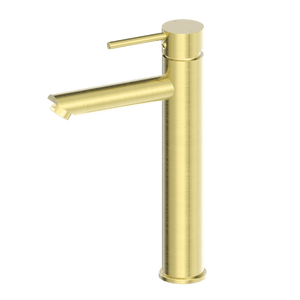 Nero Mixer Taps DOLCE TALL BASIN MIXER BRUSHED GOLD (NR250804BG)