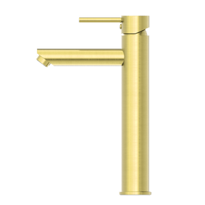 Nero Mixer Taps DOLCE TALL BASIN MIXER BRUSHED GOLD (NR250804BG)