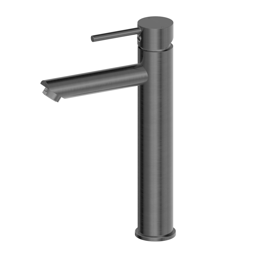 Nero Mixer Taps DOLCE TALL BASIN MIXER GUN METAL (NR250804GM)