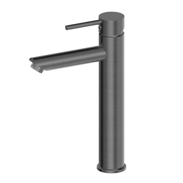 Nero Mixer Taps DOLCE TALL BASIN MIXER GUN METAL (NR250804GM)