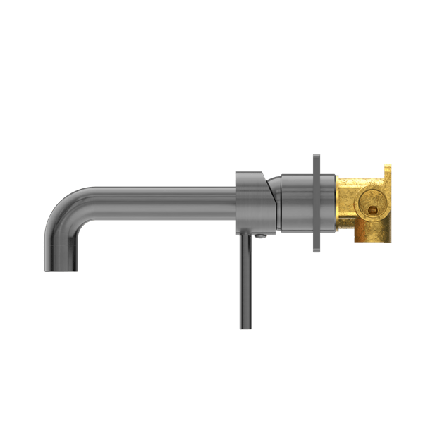 DOLCE WALL BASIN/BATH MIXER GUN METAL (NR250810BGM)