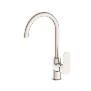 Nero Mixer Taps ECCO KITCHEN MIXER BRUSHED NICKEL (NR301306BN)