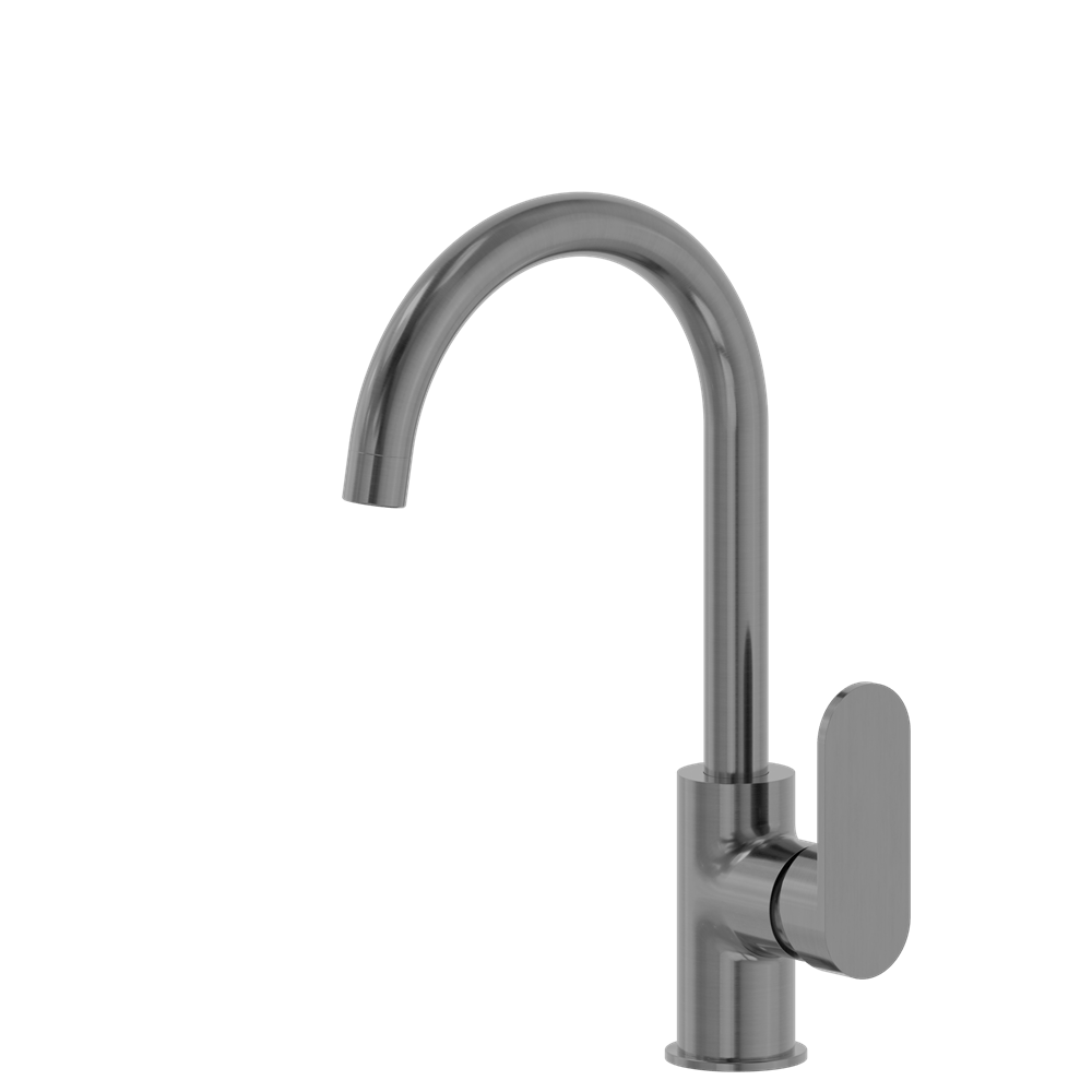 Nero Mixer Taps ECCO KITCHEN MIXER Gun Metal (NR301306GM)