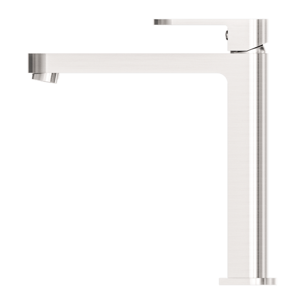Nero Mixer Taps ECCO TALL BASIN MIXER BRUSHED NICKEL (NR301301aBN)