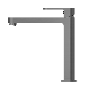 Nero Mixer Taps ECCO TALL BASIN MIXER GUN METAL (NR301301aGM)