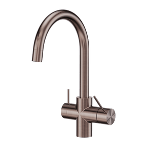 Nero Mixer Taps Mecca 3 Way Filtered Mixer Tap Brushed Bronze (NR221907eBZ)