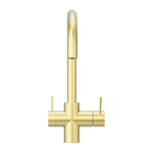 Nero Mixer Taps Mecca 3 Way Filtered Mixer Tap Brushed Gold (NR221907eBG)