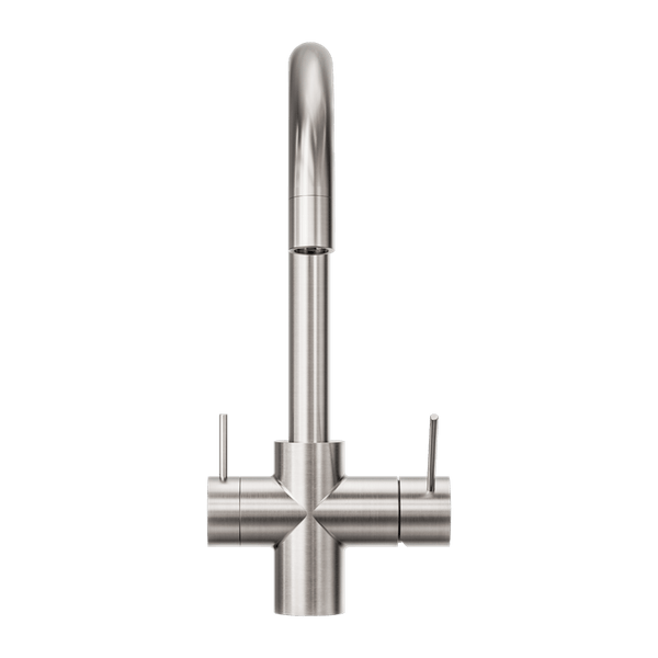 Nero Mixer Taps Mecca 3 Way Filtered Mixer Tap Brushed Nickel (NR221907eBN)