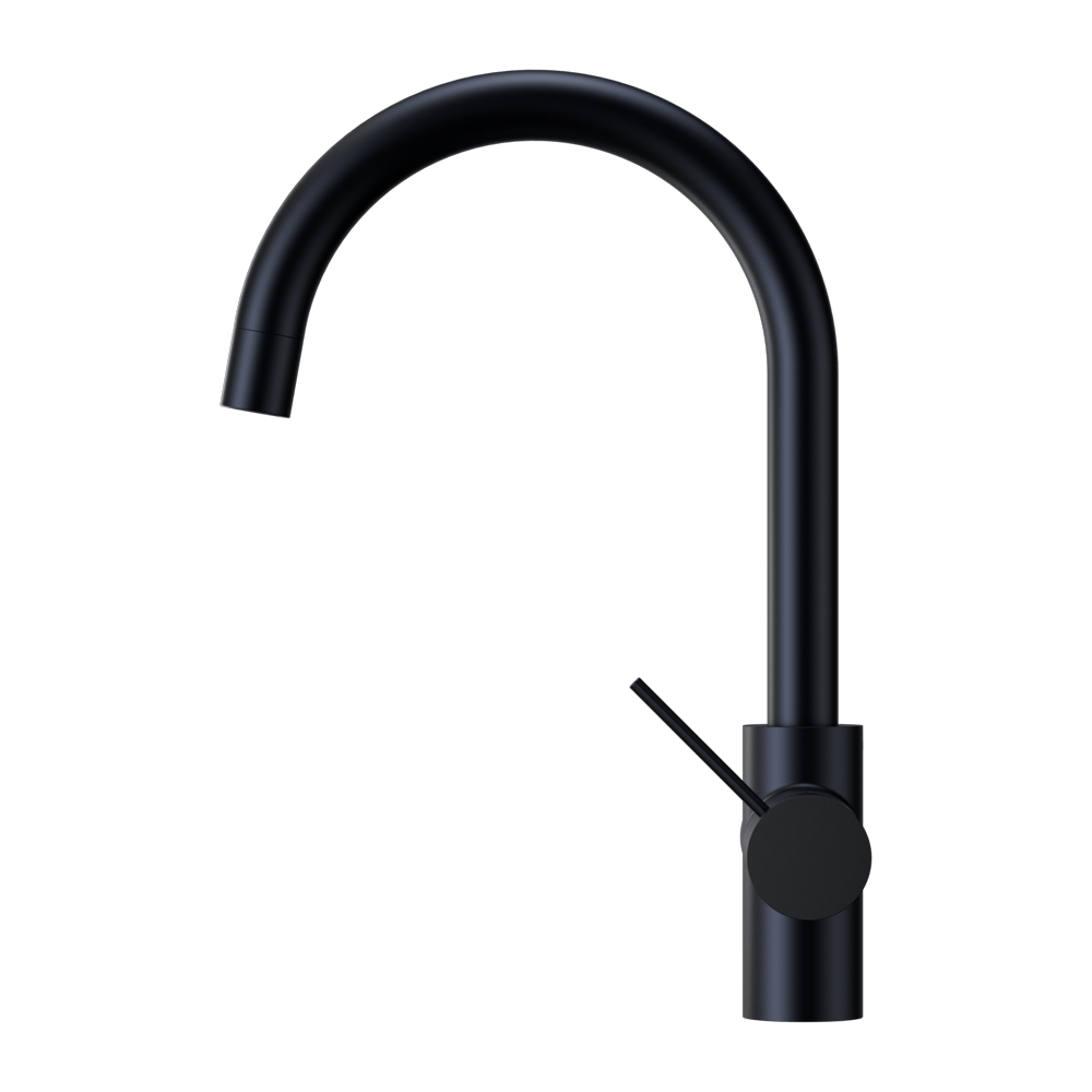 Mecca 3 Way Filtered Mixer Tap Matte Black (NR221907eMB)