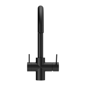 Nero Mixer Taps Mecca 3 Way Filtered Mixer Tap Matte Black (NR221907eMB)