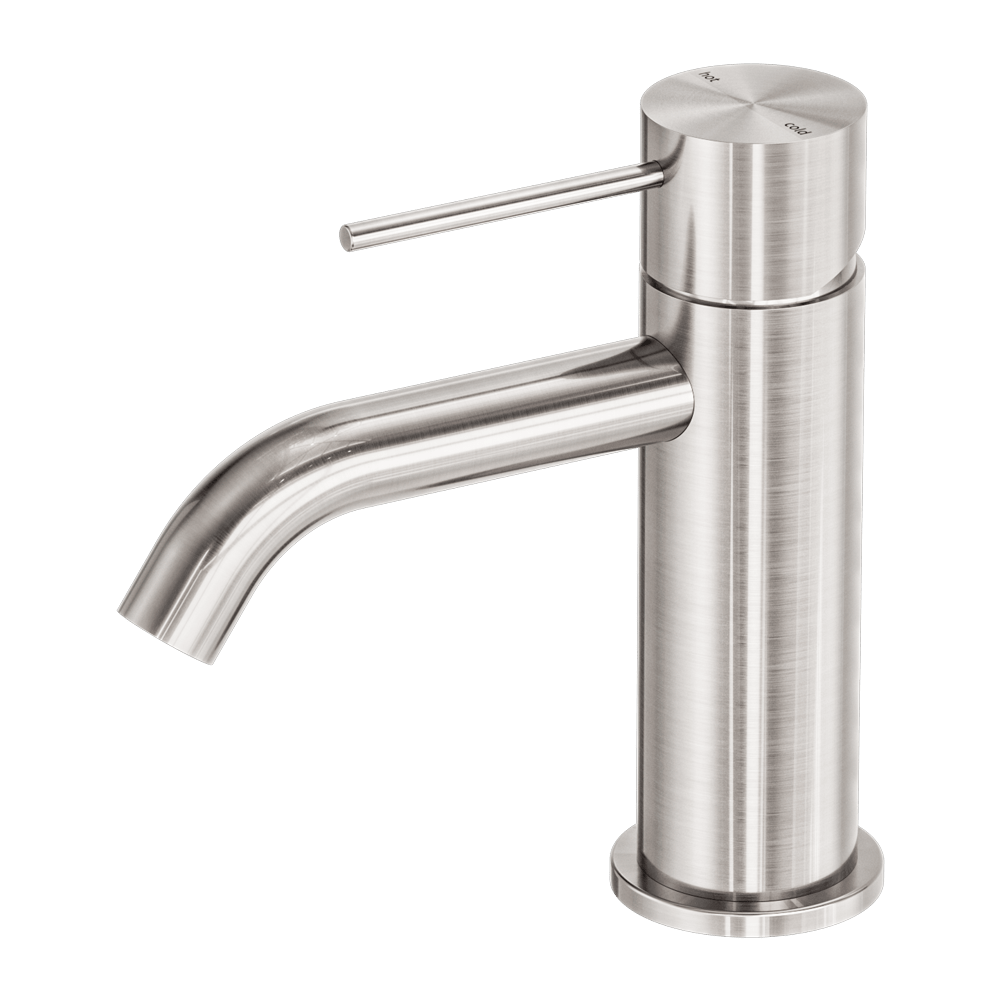 Nero Mixer Taps MECCA BASIN MIXER BRUSHED NICKEL (NR221901BN)