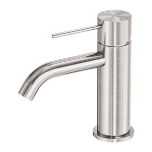 Nero Mixer Taps MECCA BASIN MIXER BRUSHED NICKEL (NR221901BN)