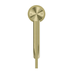 Nero Mixer Taps MECCA CARE BASIN MIXER BRUSHED GOLD (NR221901DBG)