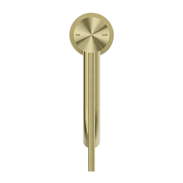 Nero Mixer Taps MECCA CARE BASIN MIXER BRUSHED GOLD (NR221901DBG)