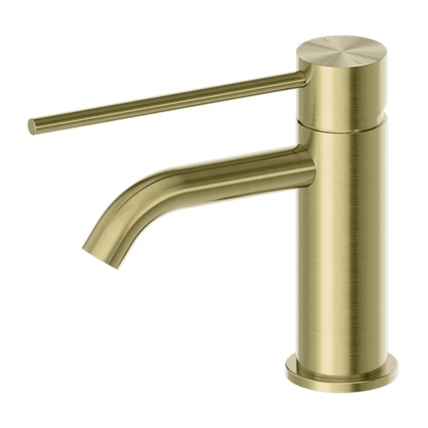 Nero Mixer Taps MECCA CARE BASIN MIXER BRUSHED GOLD (NR221901DBG)