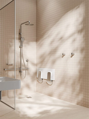 Nero Mixer Taps MECCA CARE SHOWER MIXER BRUSHED NICKEL (NR221911XBN)