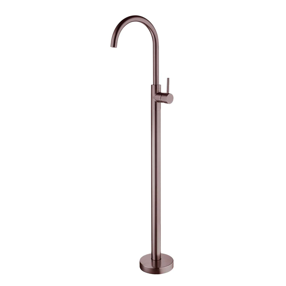 Nero Mixer Taps MECCA FREESTANDING BATH MIXER BRUSHED BRONZE (NR210903a01BZ)