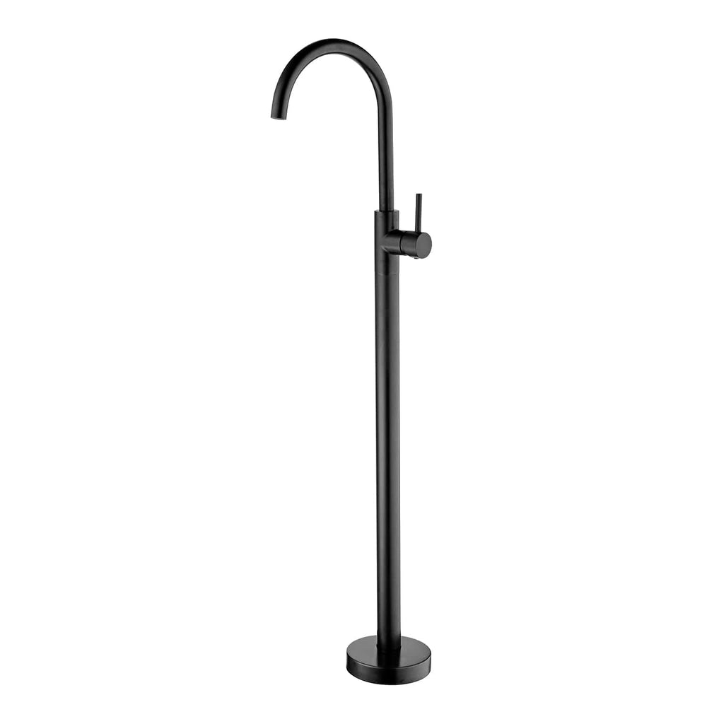 Nero Mixer Taps MECCA FREESTANDING BATH MIXER MATTE BLACK (NR210903a01MB)
