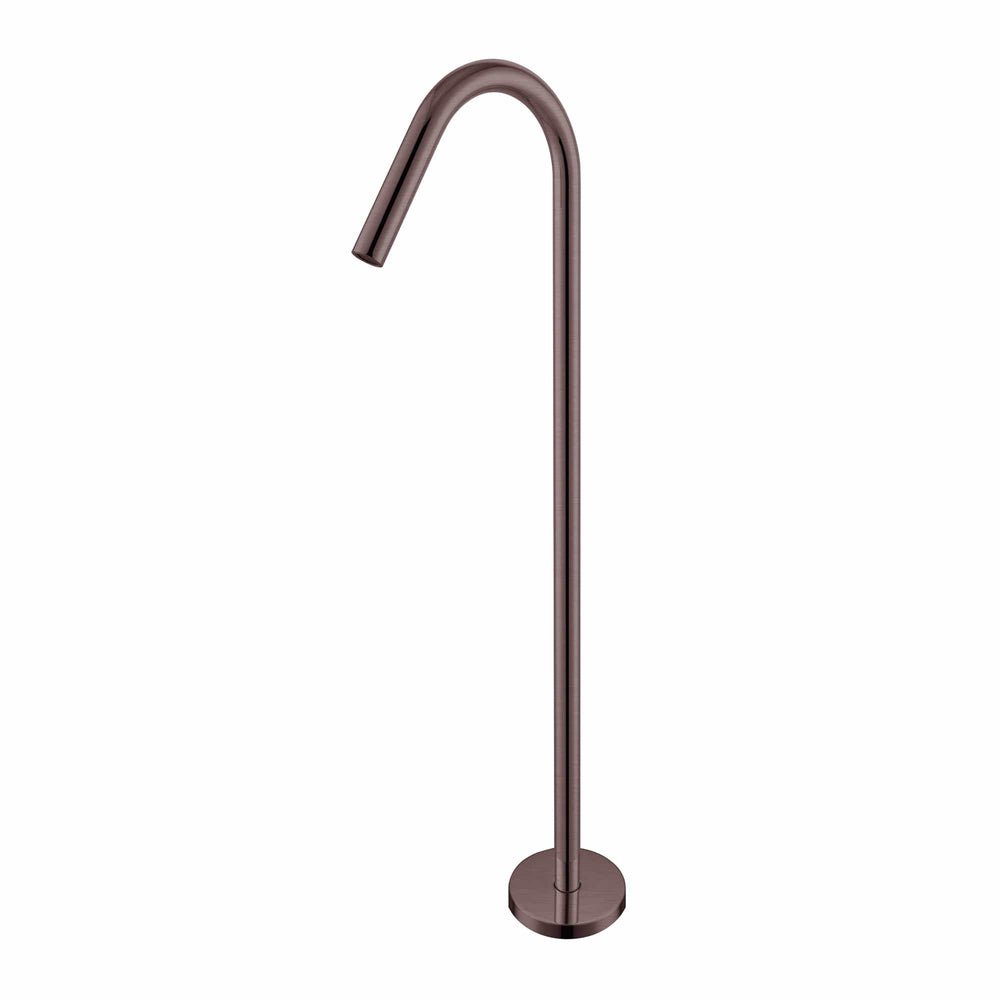 Nero Mixer Taps MECCA FREESTANDING BATH SPOUT ONLY BRUSHED BRONZE (NR221903aBZ)