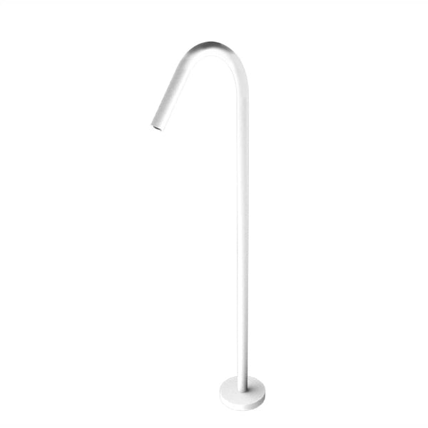 Nero Mixer Taps MECCA FREESTANDING BATH SPOUT ONLY MATTE WHITE (NR221903aMW)