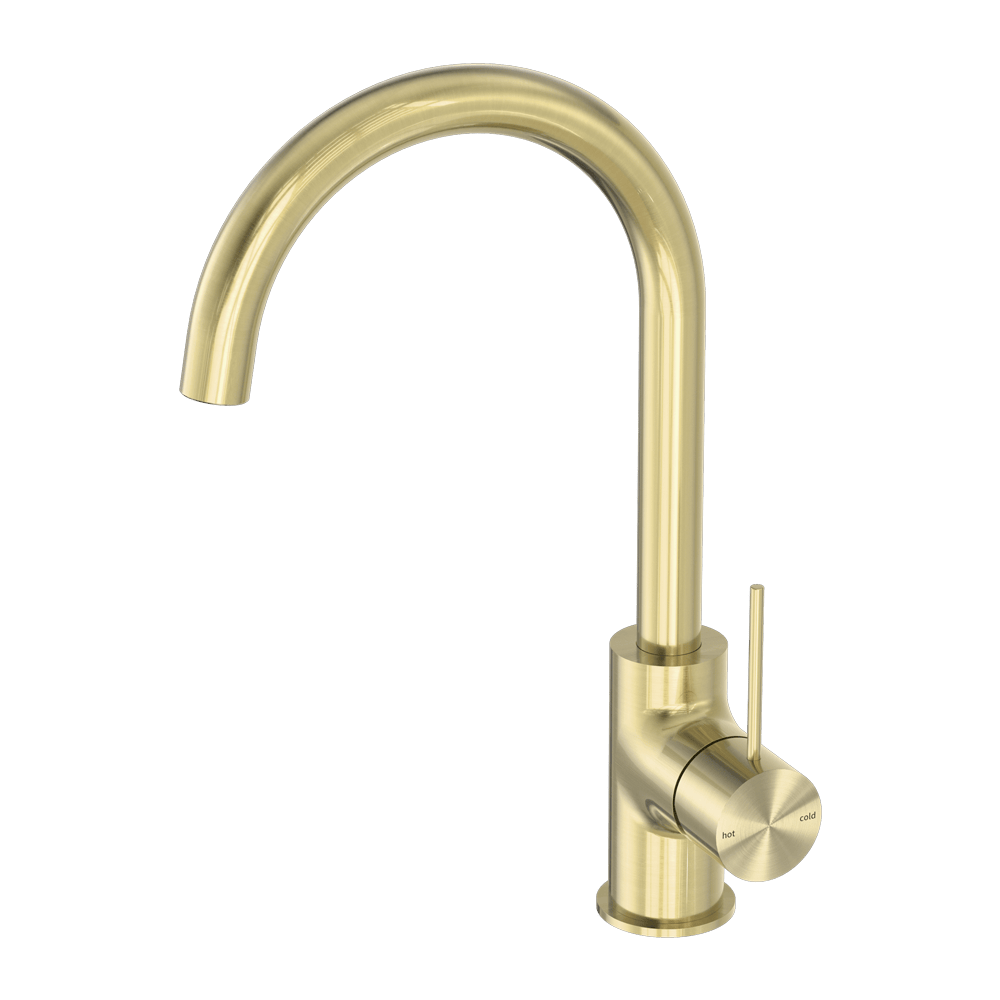 Nero Mixer Taps MECCA KITCHEN MIXER BRUSHED GOLD (NR221907BG)