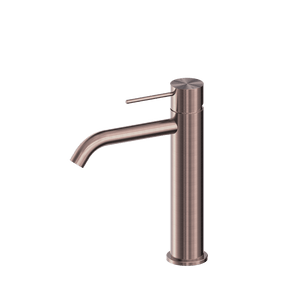 Nero Mixer Taps MECCA MID TALL BASIN MIXER BRUSHED BRONZE (NR221901eBZ)
