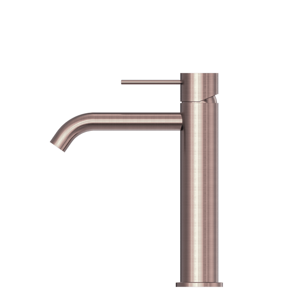 Nero Mixer Taps MECCA MID TALL BASIN MIXER BRUSHED BRONZE (NR221901eBZ)