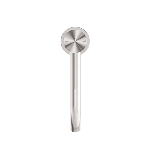 Nero Mixer Taps MECCA MID TALL BASIN MIXER BRUSHED NICKEL (NR221901eBN)