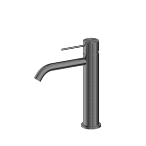 Nero Mixer Taps MECCA MID TALL BASIN MIXER GUN METAL (NR221901eGM)