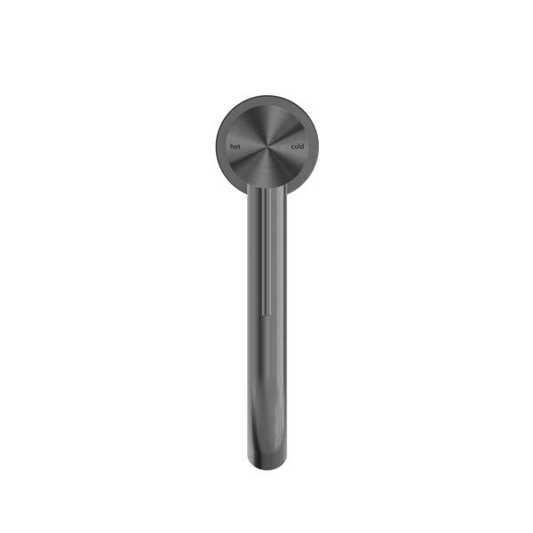 Nero Mixer Taps MECCA MID TALL BASIN MIXER GUN METAL (NR221901eGM)