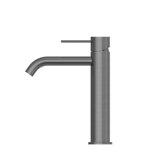 Nero Mixer Taps MECCA MID TALL BASIN MIXER GUN METAL (NR221901eGM)