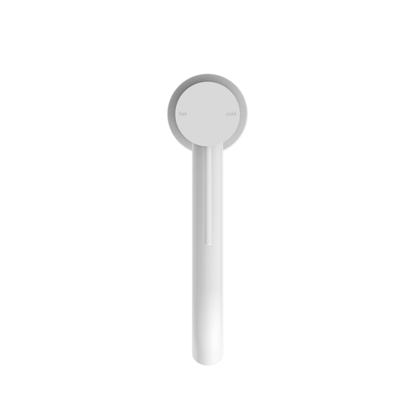 Nero Mixer Taps MECCA MID TALL BASIN MIXER MATTE WHITE (NR221901eMW)