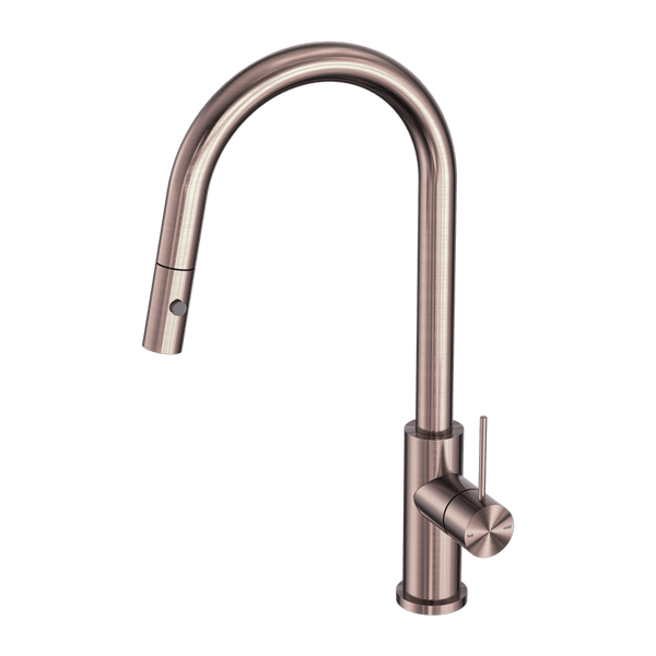 Nero Mixer Taps MECCA PULL OUT SINK MIXER WITH VEGIE SPRAY FUNCTION BRUSHED BRONZE (NR221908BZ)