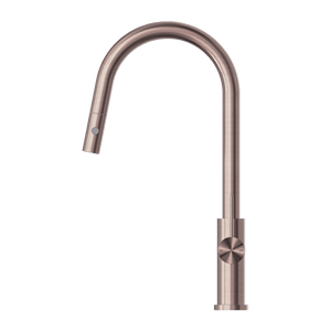 Nero Mixer Taps MECCA PULL OUT SINK MIXER WITH VEGIE SPRAY FUNCTION BRUSHED BRONZE (NR221908BZ)