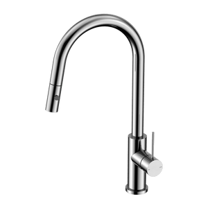 Nero Mixer Taps MECCA PULL OUT SINK MIXER WITH VEGIE SPRAY FUNCTION CHROME (NR221908CH)